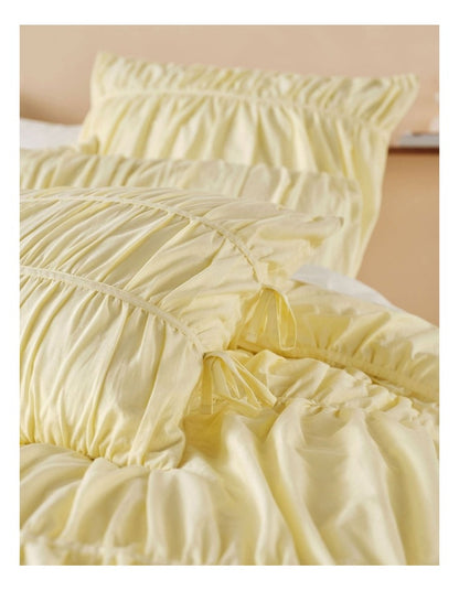 Layla Cushion 48x48cm in Lemon