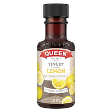 Queen Finest Lemon Natural Extract Intense Flavour 50mL