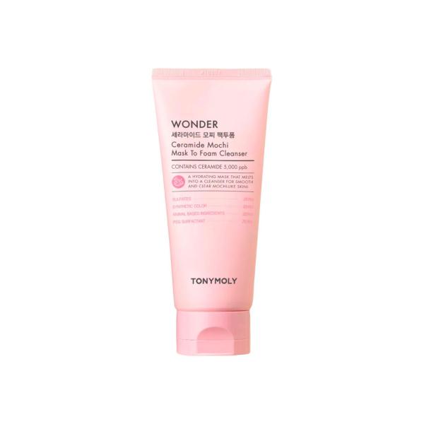 TONY MOLY WONDER CERAMIDE MOCHI MASK TO FOAM CLEANSER 120ML