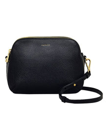Dukes Ziptop Crossbody Bag in Black
