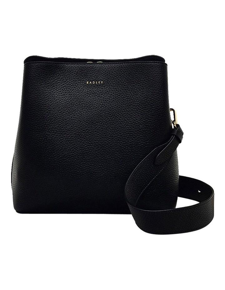 Dukes Compartment Crossbody Bag in Black