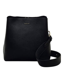 Dukes Compartment Crossbody Bag in Black