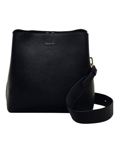 Dukes Compartment Crossbody Bag in Black