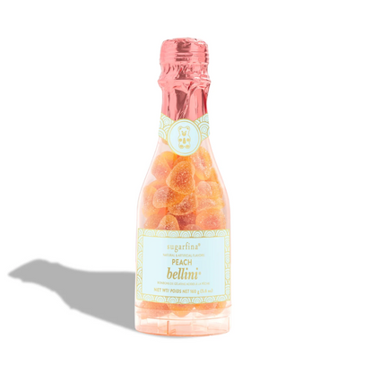 Sugarfina Peach Bellini Heart Celebration bottle 160g