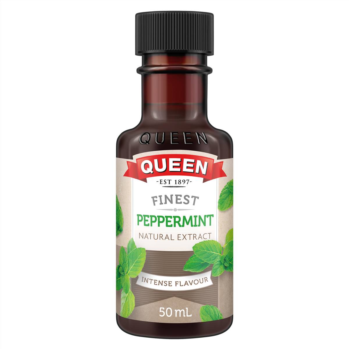Queen Finest Peppermint Natural Extract Intense Flavour 50ml