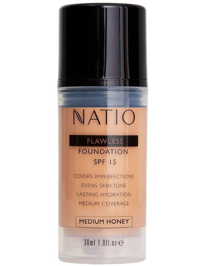 Flawless Foundation SPF 15 Medium Honey