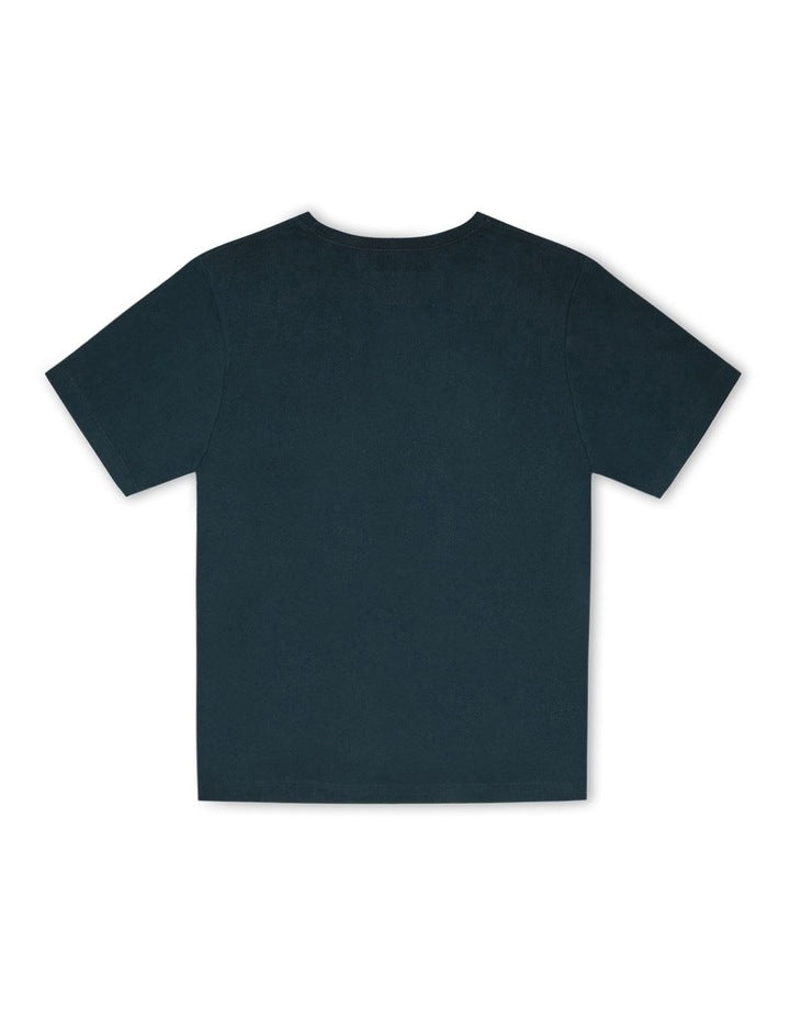 The New Nation Tee (8-14 Years) in Navy