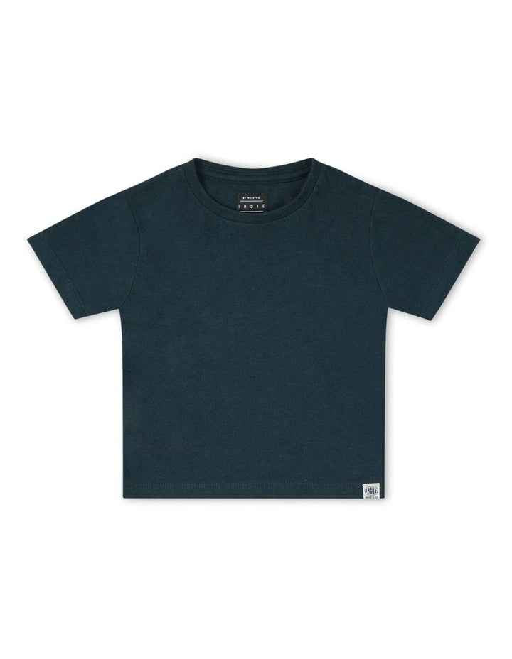 The New Nation Tee (0-2 Years) in Navy