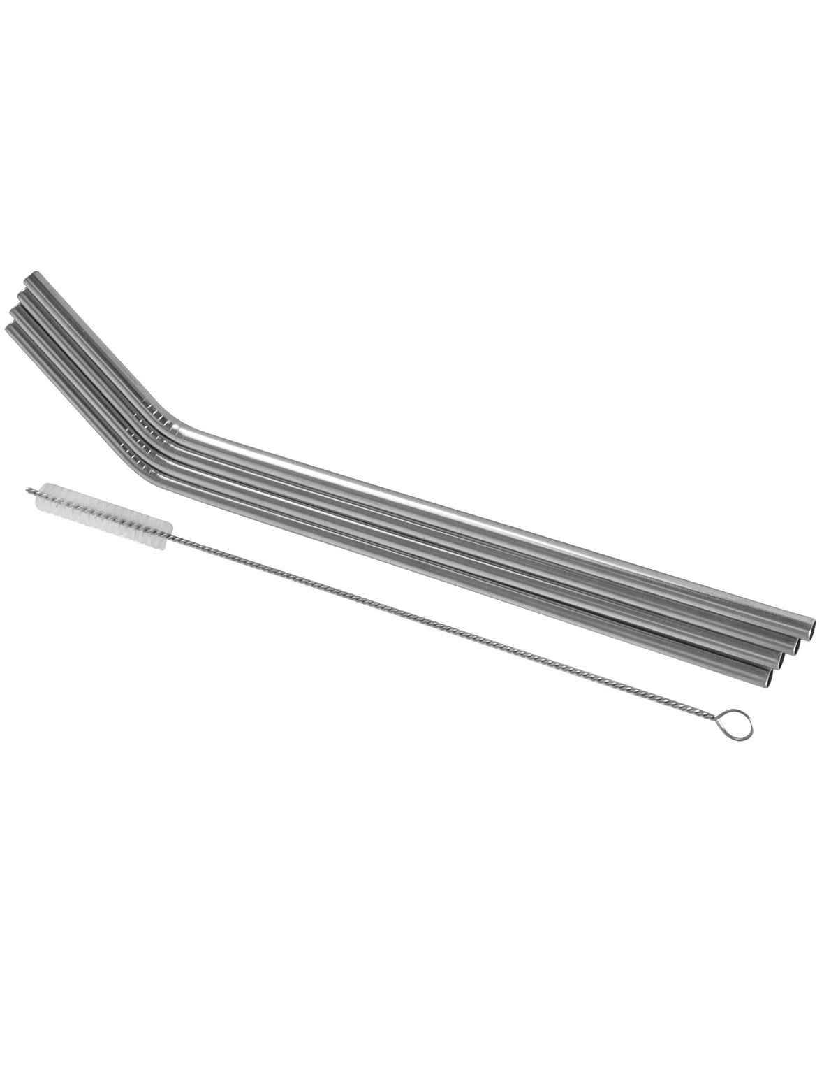 Stainless Steel Straws Set Of 4