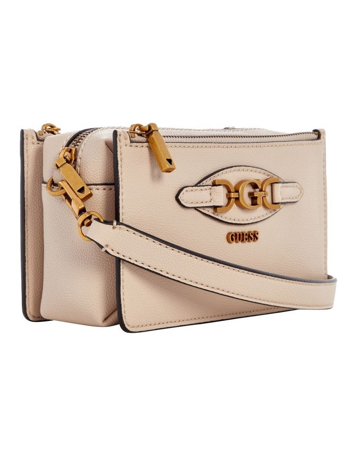 Malva Status Crossbody in Almond
