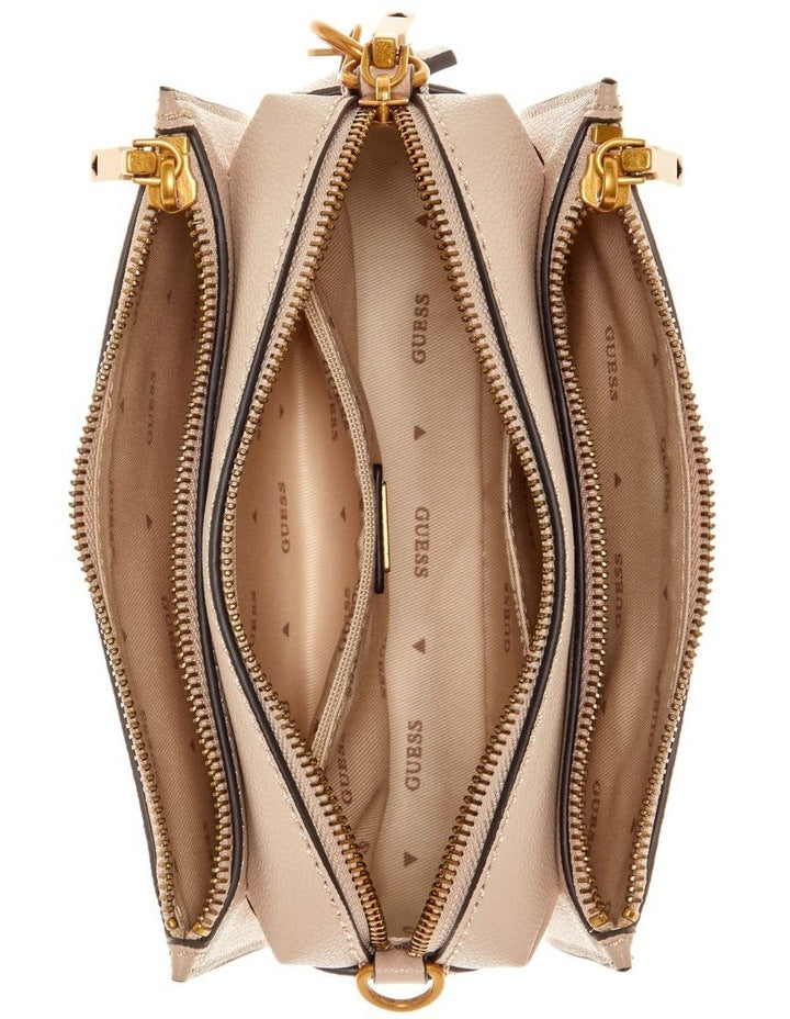 Malva Status Crossbody in Almond
