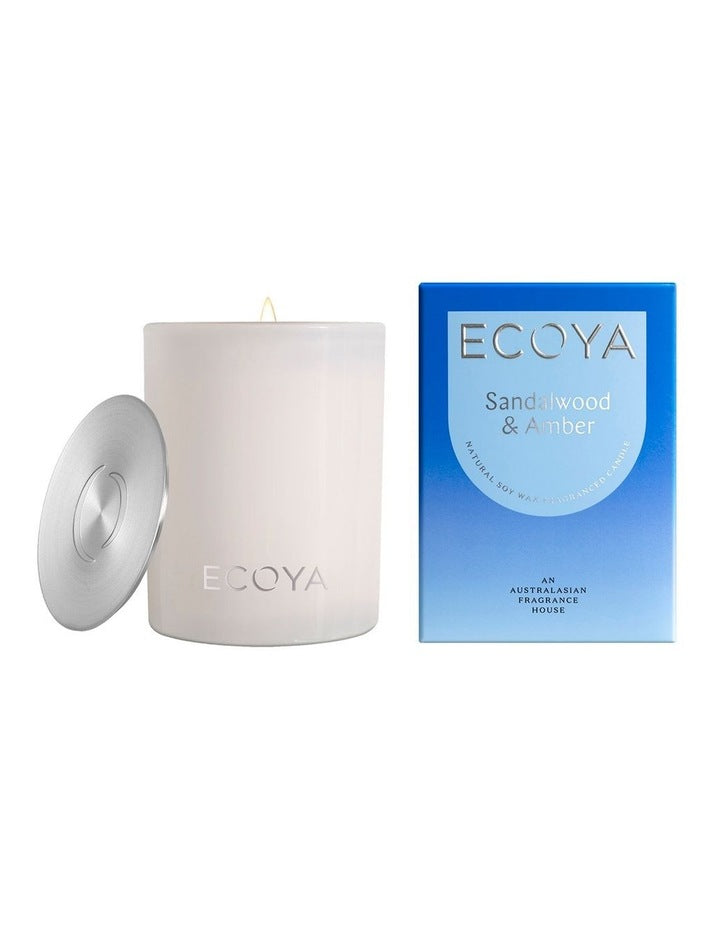 Sandalwood & Amber Madison Candle 400g