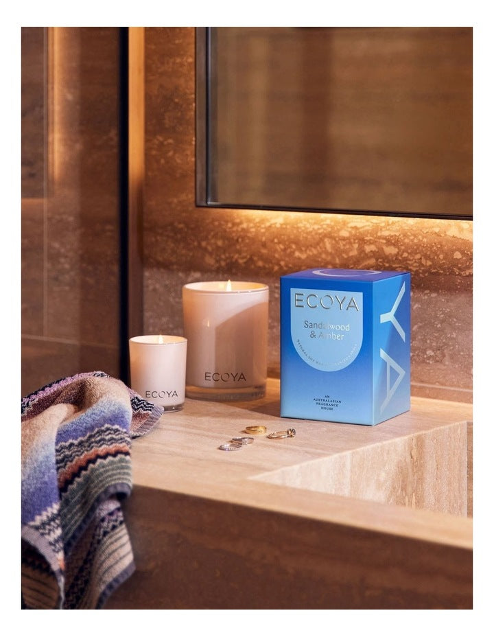 Sandalwood & Amber Madison Candle 400g