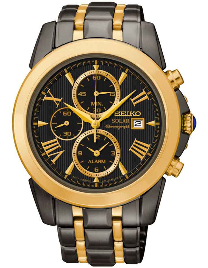 Le Grand 41.5mm Two Tone Sport Chronograph SSC218P