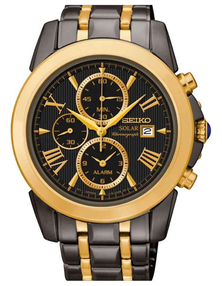 Le Grand 41.5mm Two Tone Sport Chronograph SSC218P