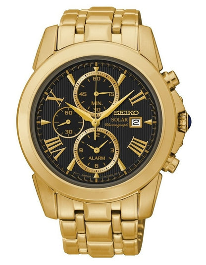Le Grand 41.5mm Gold Sport Chronograph Watch SSC196P 9