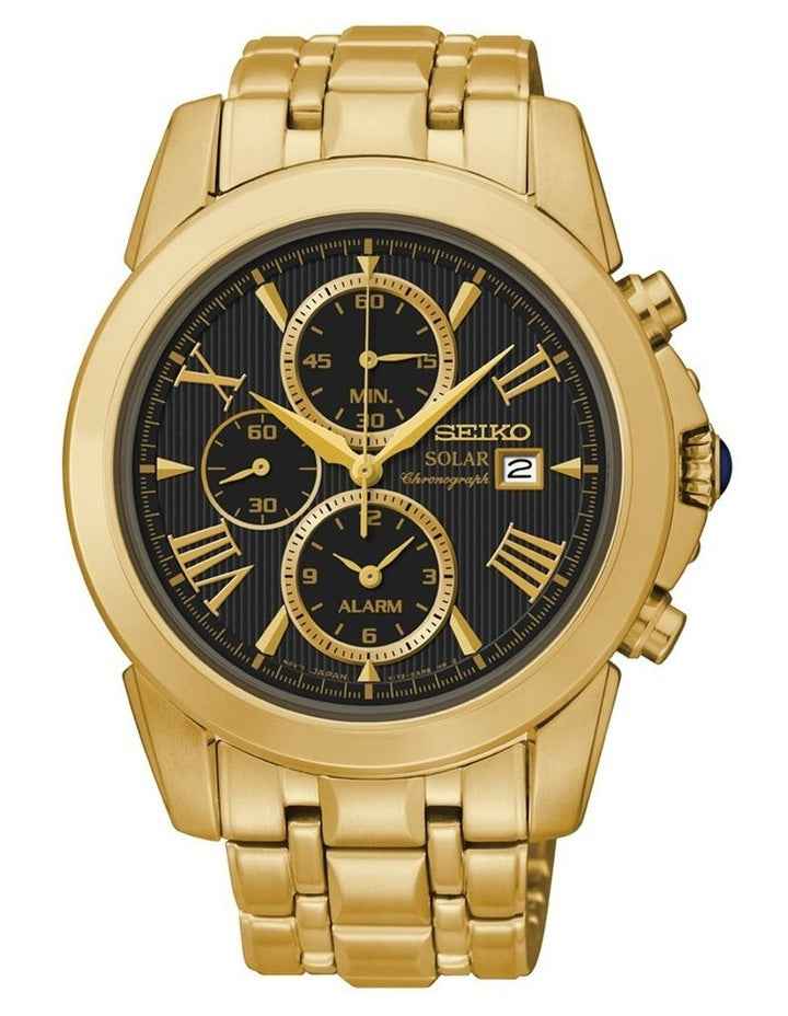 Le Grand 41.5mm Gold Sport Chronograph Watch SSC196P 9