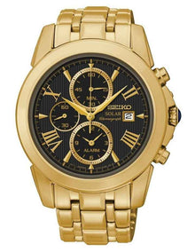 Le Grand 41.5mm Gold Sport Chronograph Watch SSC196P 9