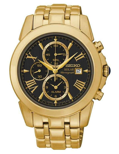 Le Grand 41.5mm Gold Sport Chronograph Watch SSC196P 9