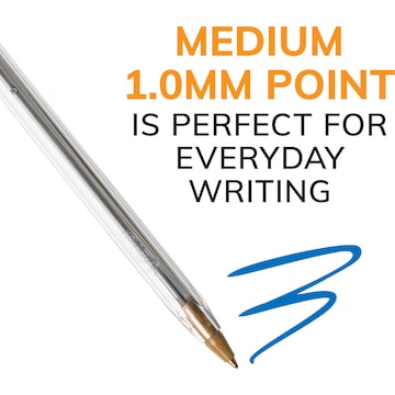 BIC Cristal Original Ballpoint Pen Assorted Colours 10 pack