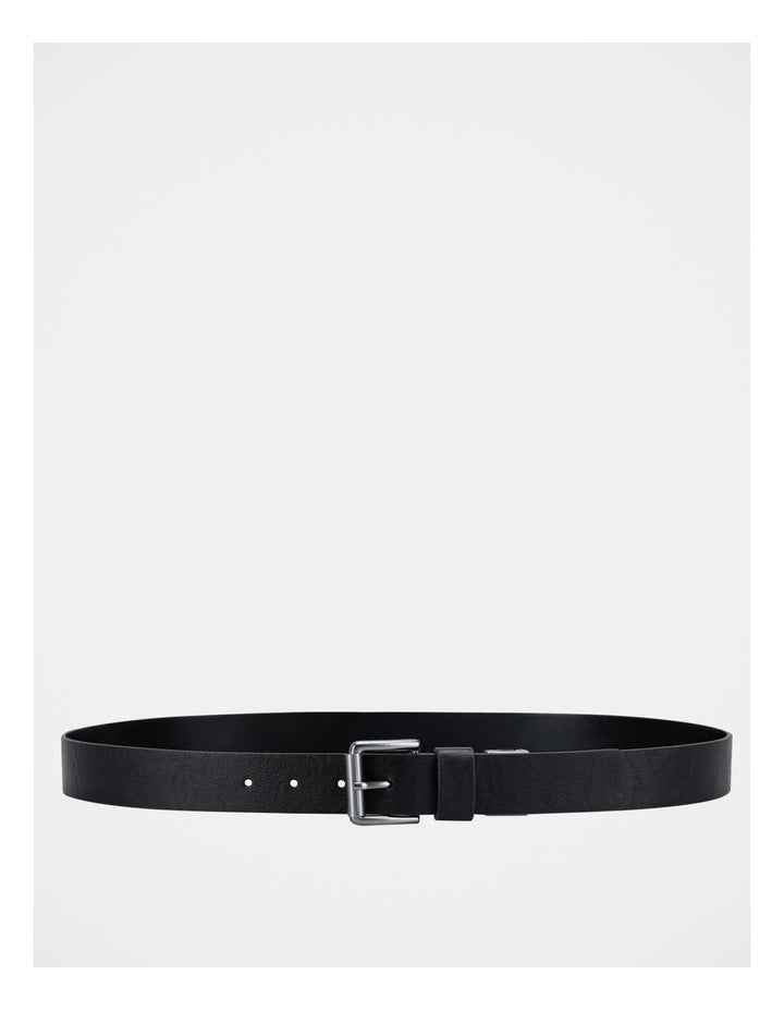 Wallet and Belt Gift Set Black