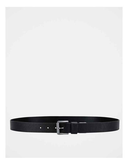 Wallet and Belt Gift Set Black