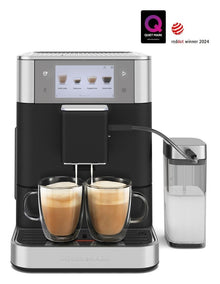 Fully Automatic Espresso Machine with Milk Container in Cast Iron Black 5KES8558ABK