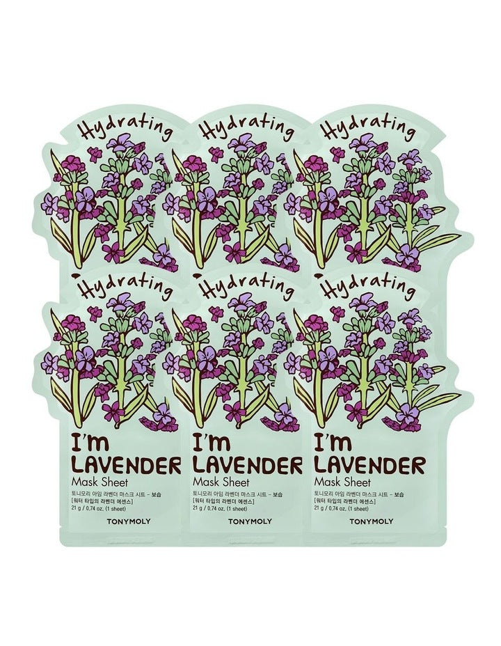 I Am Lavender Mask Set 5+1