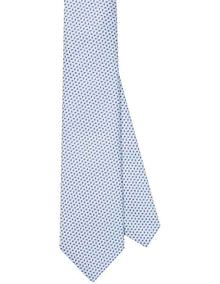 Tie Geometric in Blue