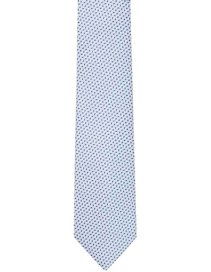 Tie Geometric in Blue