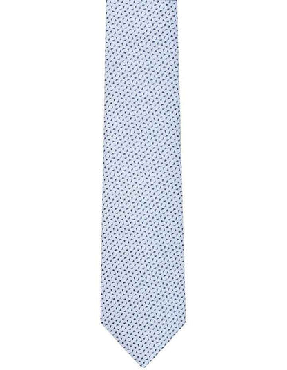 Tie Geometric in Blue