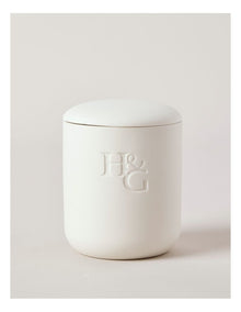Hinterland Candle in Lemon, Pine & Salt Spray 250g in Pink