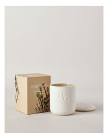 Hinterland Candle in Norfolk Island Pine 250g in Beige