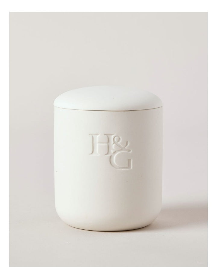 Hinterland Candle in Amber & Spice 250g in Brown