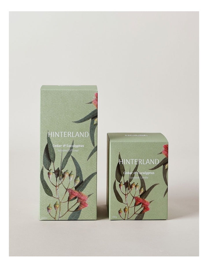 Hinterland Diffuser in Cedar & Eucalyptus 200ml in Green