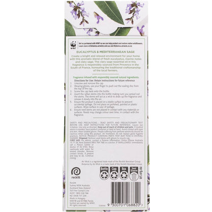 Botanica Eucalyptus & Mediterranean Sage Reed Diffuser 80ml