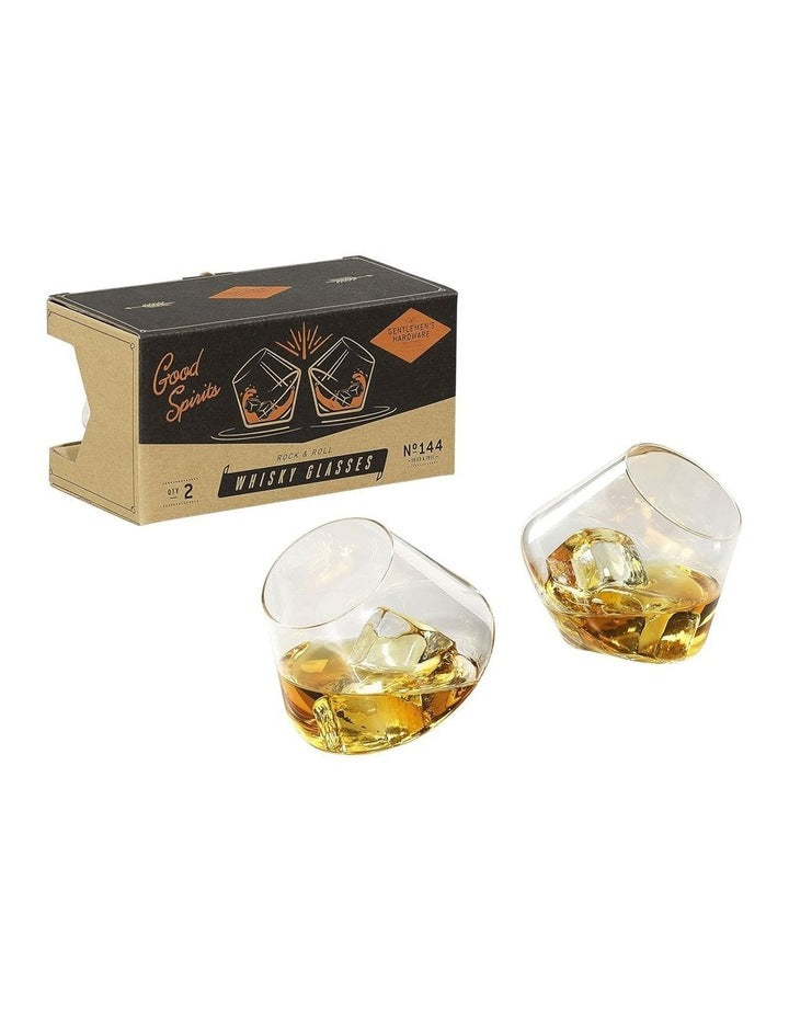 Rocking Whisky Glasses in Multi