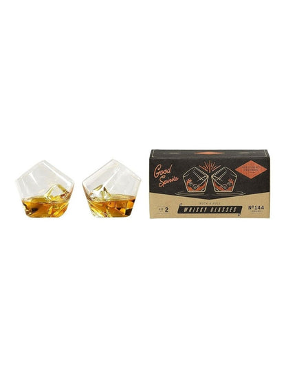 Rocking Whisky Glasses in Multi