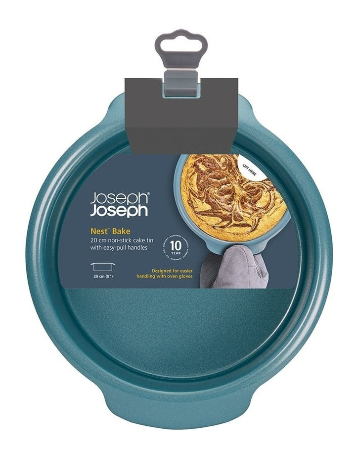 Nest Bake Round Cake Tin 20cm in Blue