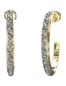 Jewellery Trinity Earrings in Gold