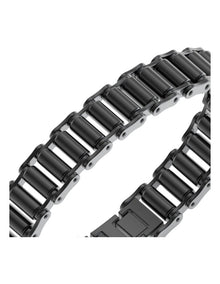 Race Bracelet in Gunmetal