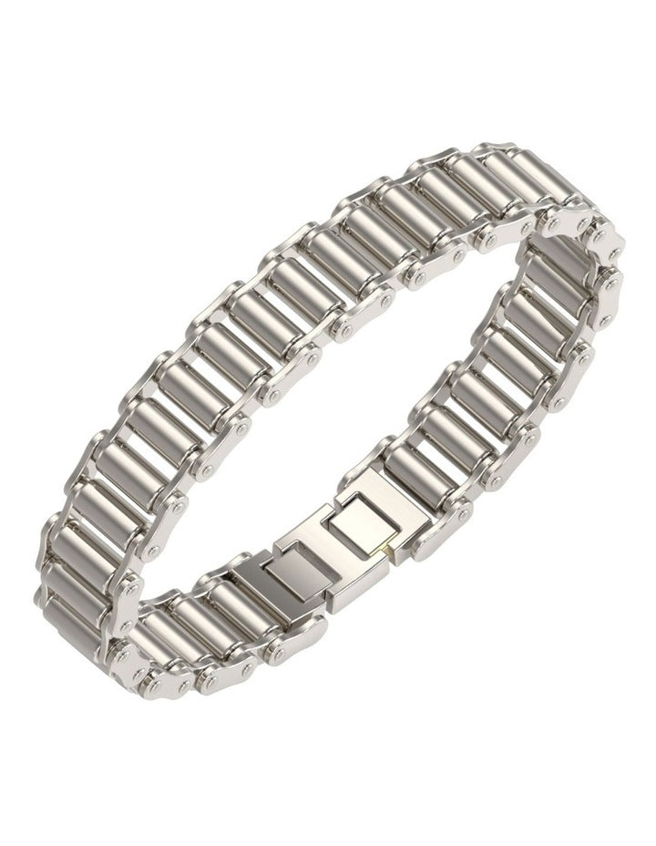 Race Bracelet in Steel