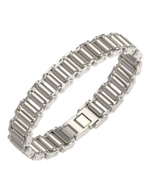 Race Bracelet in Steel