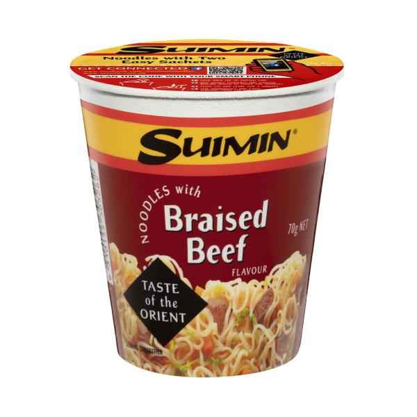 Braised Beef Noodle Cup