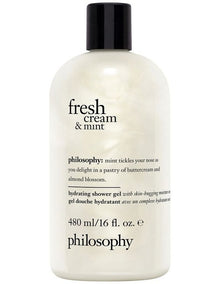 Fresh Cream And Mint Shampoo, Bath And Shower Gel 480ml