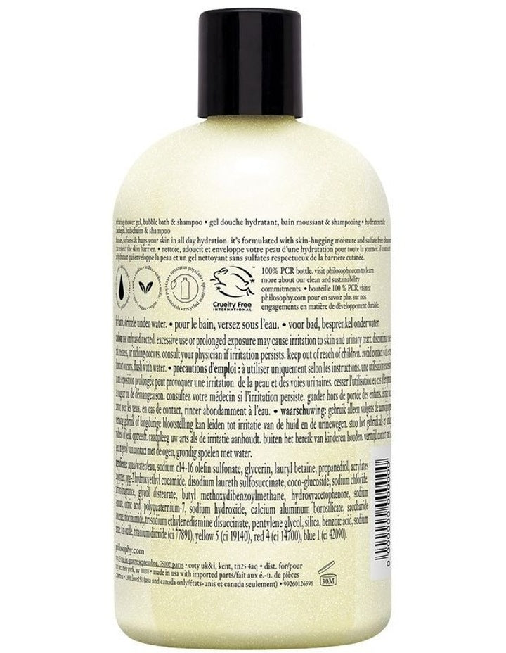 White Pear Shampoo, Bath And Shower Gel 480ml