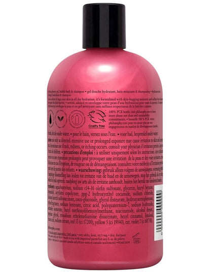 Raspberry Sorbet Shampoo, Bath And Shower Gel 480ml
