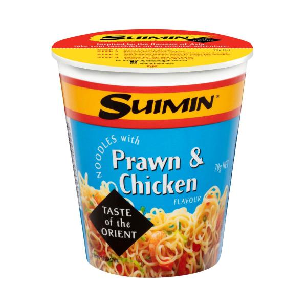 SUIMIN NOODLE CUP :PRAWN CHICKEN:.:70 GRAM
