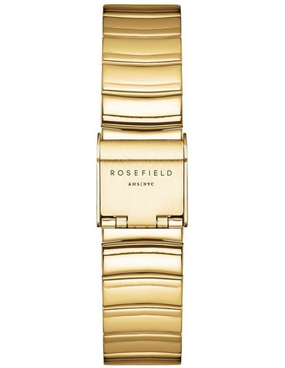 The Oval Half Moon Bracelet Watch in Gold-Tone