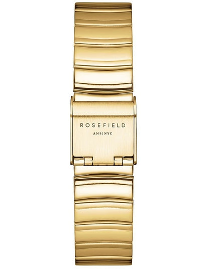 The Oval Half Moon Bracelet Watch in Gold-Tone